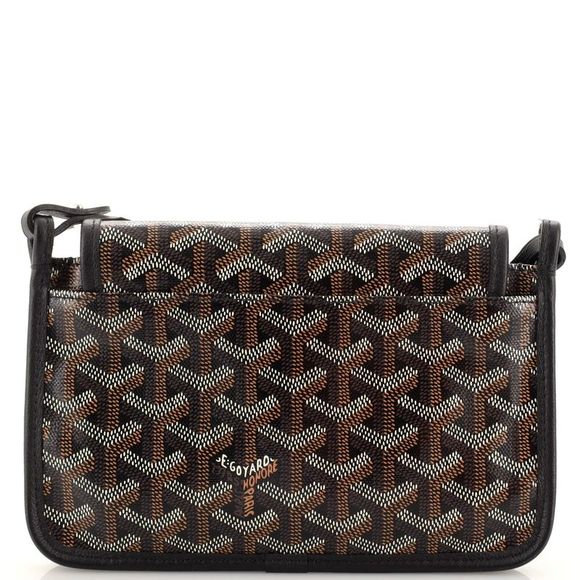Goyard Plumet Clutch Wallet Coated Canvas Black - Picture 3 of 6